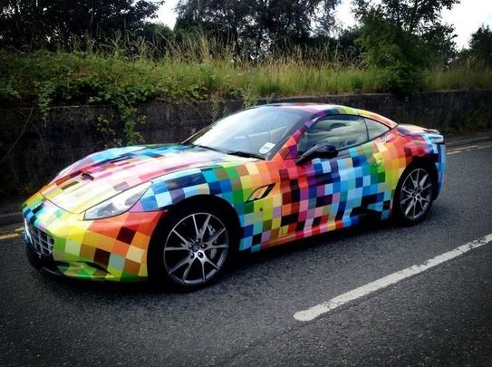 What types of car wraps are illegal?